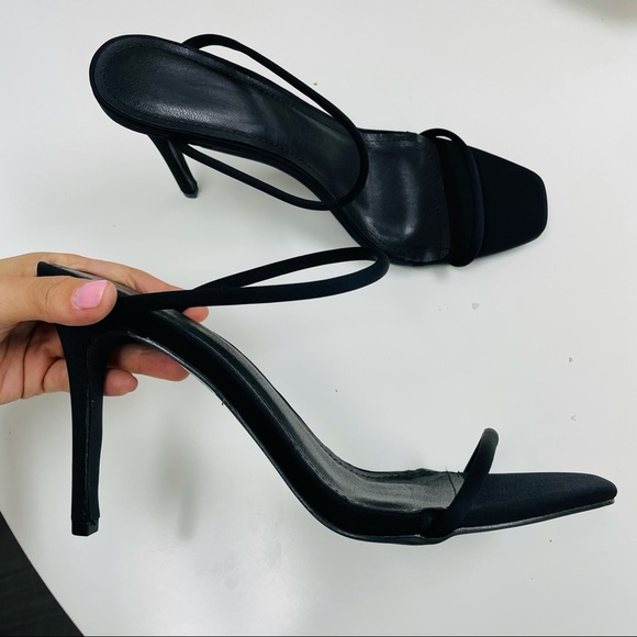 Fashion Nova Shoes - Fashion Nova Black strap heel